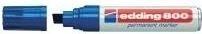 Actual product image Edding 800 permanent marker blue (Blue, 12 mm, 1 x)