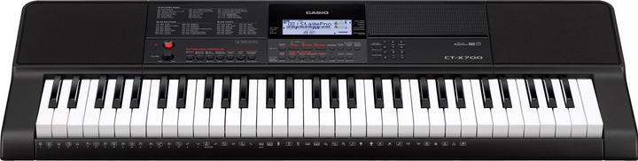 Actual product image Casio Keyboard CT-X700 Black incl. (61 Keys)