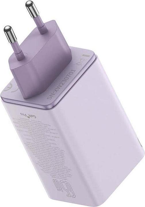 Produktbild Baseus GAN6 Pro Fast Charger, 2xUSB-C 2xUSB, 65W (65 W)