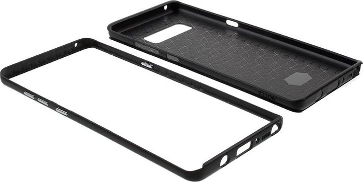 Produktbild König Design Hybrid Silikon Handy Hülle für Samsung Galaxy Grand Prime+ Case Tasche Schwarz (Samsung Galaxy Grand Prime Plus)