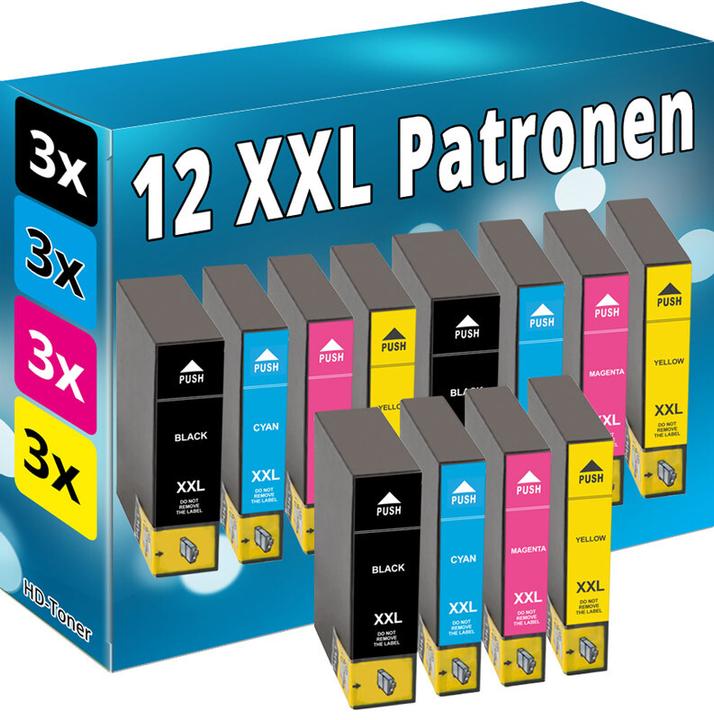 Image du produit Druckfuxx XXL TINTE PATRONEN für EPSON BX525WD BX535WD BX625FWD BX630FW BX635FWD