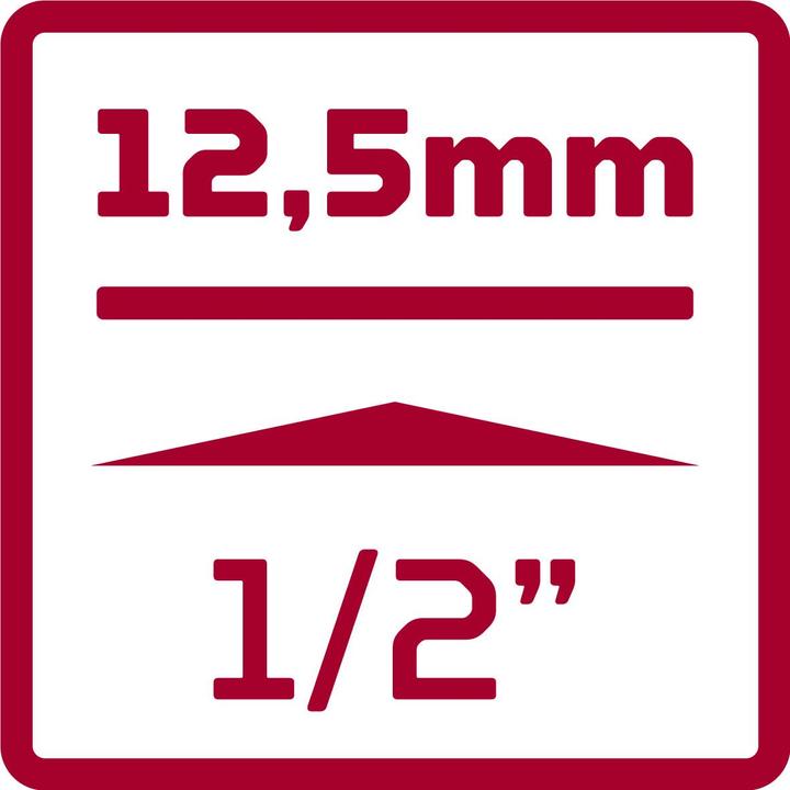 Actual product image Gedore Red red R62550719 Screwdriver bit 1/2" 7 mm length 100 mm (7 mm)
