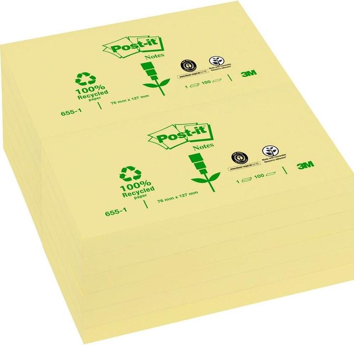 Post-it Recycling (76 x 127 mm)