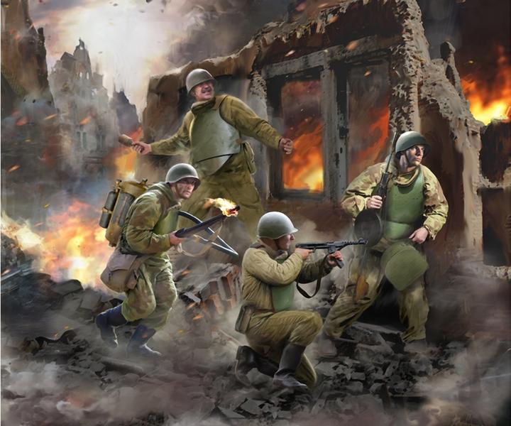Immagine prodotto 1:72 Squadra d'assalto sovietica di genieri WWII