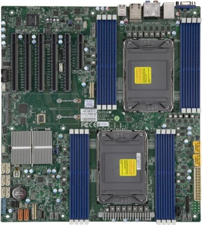 Supermicro Motherboard X12DAI-N6 (bulk pack) (LGA 4189, Intel C621A, E-ATX)