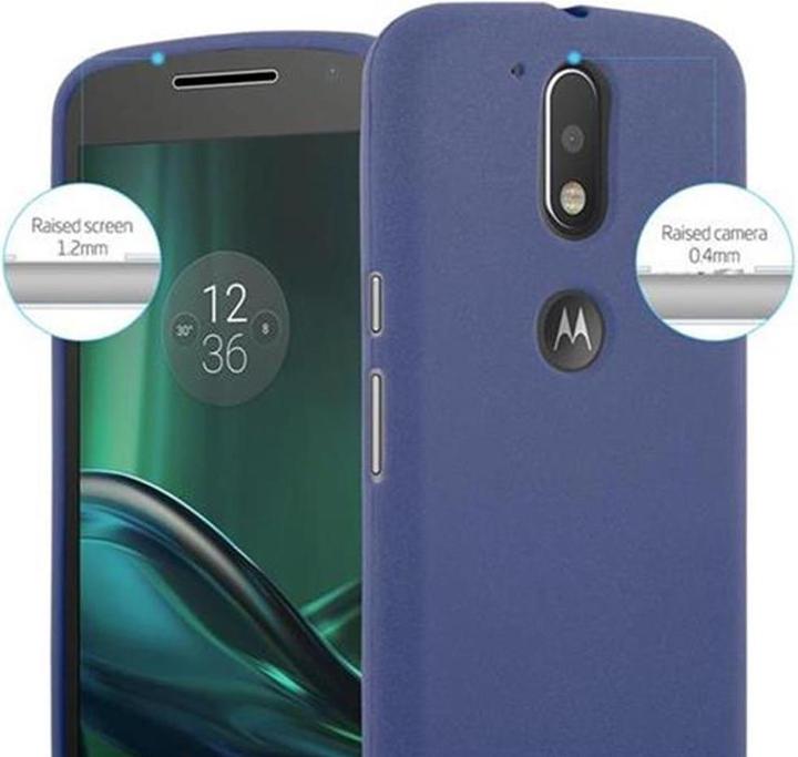 Produktbild Cadorabo TPU Frosted Cover (Motorola Moto G4 Plus, Motorola Moto G4)