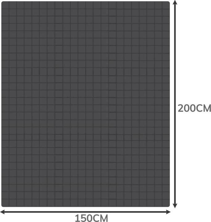 Actual product image Ruhhy Weighted blanket (8000 g, 150 x 200 cm)