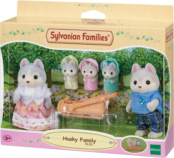Actual product image Sylvanian Families sf family husky