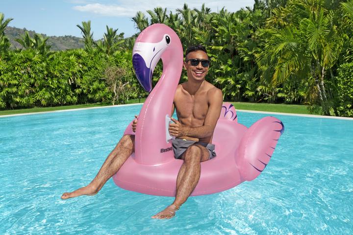 Actual product image Bestway Luxury Flamingo 153x143cm
