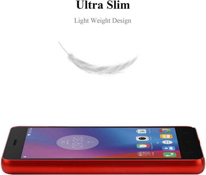 Actual product image Cadorabo Hard Cover Matte Metal Cover (Lenovo K6 Power, lg K6)