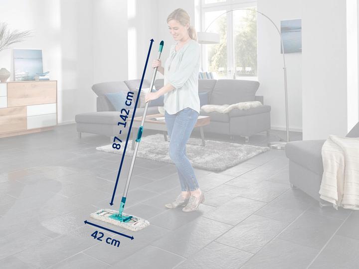Produktbild Leifheit Bodenwischer Profi XL cotton plus Telescope (1 Stk.)