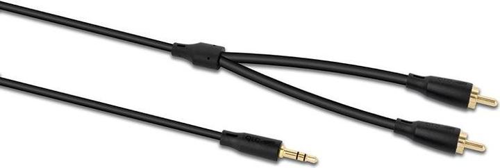 Produktbild QED Connect Stereo Cable 3.5Mm (M) To 2 X Phono (M) 3 meters QE8117 (3 m, Cinch)