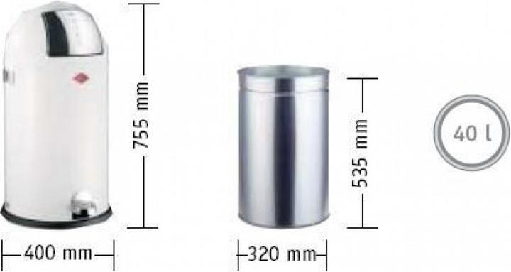 Image du produit Wesco Kickboy (40 l)