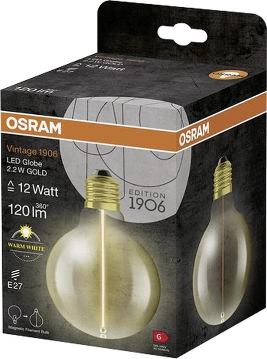 Productafbeelding Ledvance LED-lamp (E27, 2.20 W, 120 lm, 4 x, G)