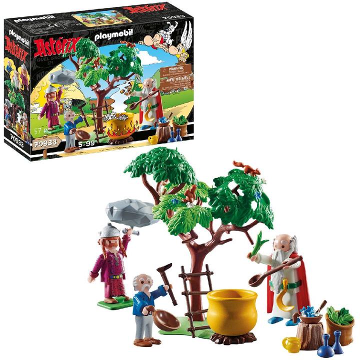 Image du produit Playmobil Panoramix et le chaudron de Potion Magique (70933, Playmobil Astérix)