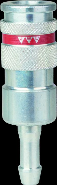 Actual product image Rockair Compressed air coupling with 8 mm hose connection