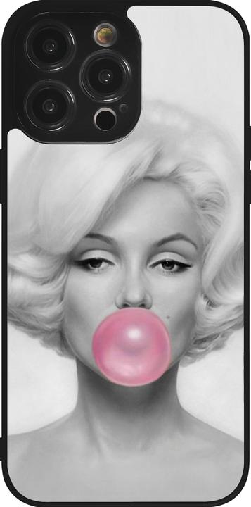 Produktbild PhoneLook Hülle Silikon schwarz Marilyn Bubble (Apple iPhone 14 Pro Max)