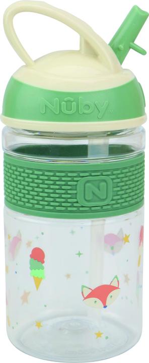 Produktbild Nuby Trinkhalmbecher TRITAN mit hartem Mundstück und Griff (360 ml)