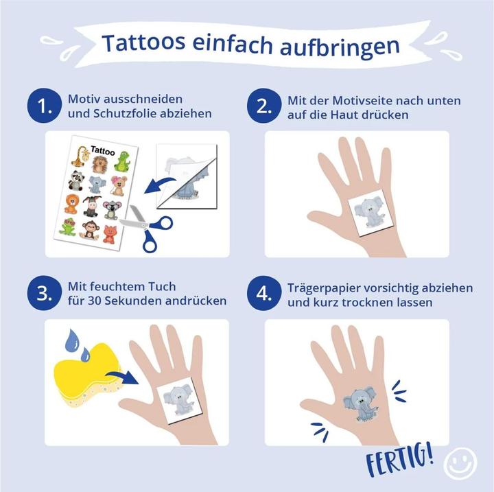 Actual product image Avery Tattoos