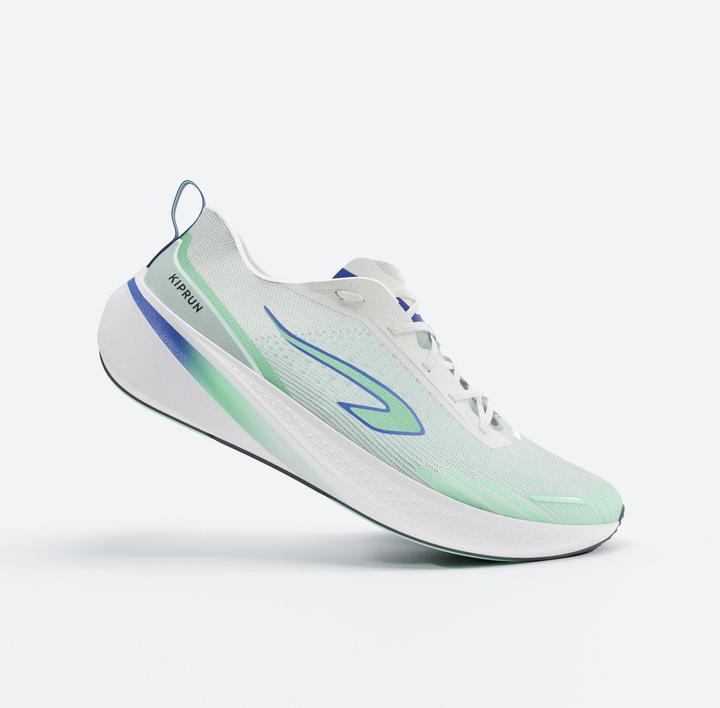 Produktbild Kiprun Laufschuhe Herren - Cushion 500 weiss/grün (46)