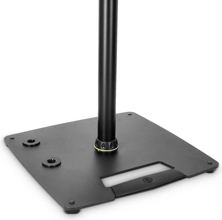 Image du produit Gravity SP 3202 CS B - Pied de monitoring studio avec base carrée en acier (1 pièce, Support, Réglable en hauteur)