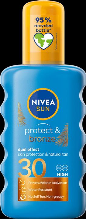 Image du produit NIVEA Spray solaire de protection et de bronzage (Spray solaire, SPF 30, 200 ml, 230 g)
