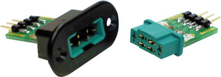 Actual product image Hacker MPX Connector with Male & Female Connector
