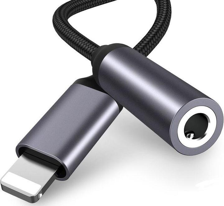 Produktbild Hermex Lightning zu 3.5mm Audio Adapter Klinkenadapter Kopfhöreranschluss (Lightning, 3.5mm Klinke)