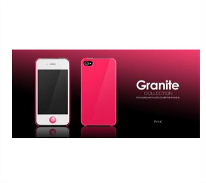 Image du produit more. Granite Collection pour iPhone 4/4S Rose (Apple iPhone 4)