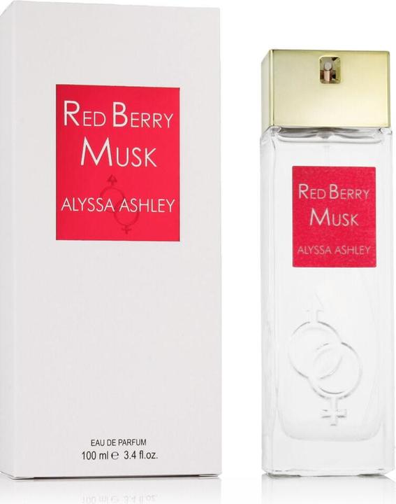 Actual product image Alyssa Ashley RED BERRY MUSK eau de parfum spray 100 ml (Eau de parfum, 100 ml)