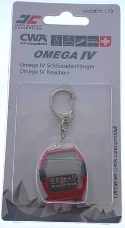 Produktbild Jägerndorfer Schlüsselanhänger rot Gstaad Omega-IV/10, Metall