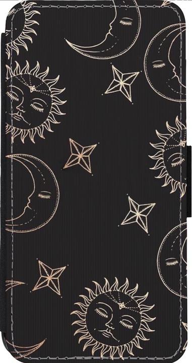 Immagine prodotto PhoneLook Cover Portafoglio nero Soli e Lune (Apple iPhone 13 Pro Max)