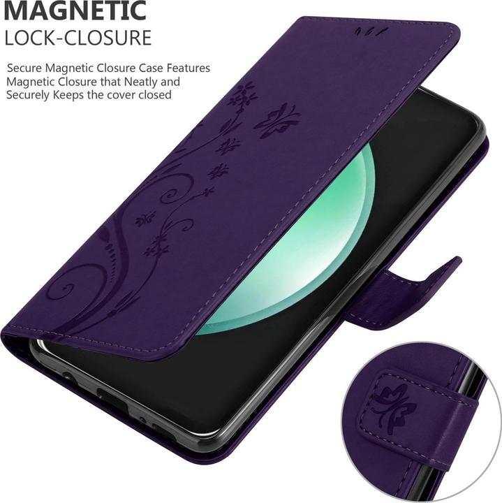 Image du produit Cadorabo Coque pour Samsung Galaxy S24 FE pour Fleur Book (Samsung Galaxy S24 FE)