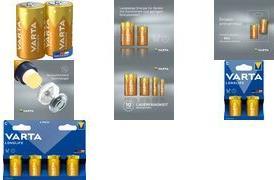 Produktbild Varta VAR Longlife C 2er Blister (2 Stk., R14, 7600 mAh)