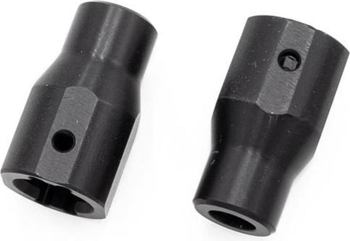 Hobbytech Rear axle Lockout Aluminium Black CRX