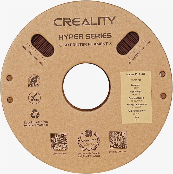 Produktbild Creality Hyper Carbon (Carbon, 1.75 mm, 1000 g, Braun)