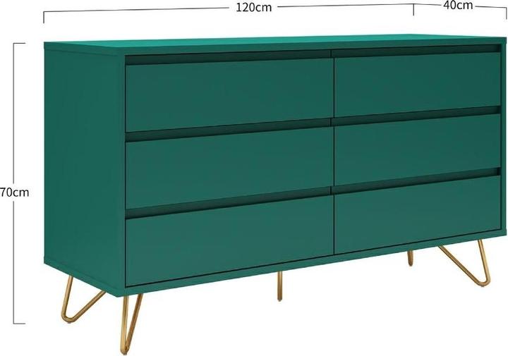 Actual product image SalesFever Charlie (120 x 40 x 70 cm)