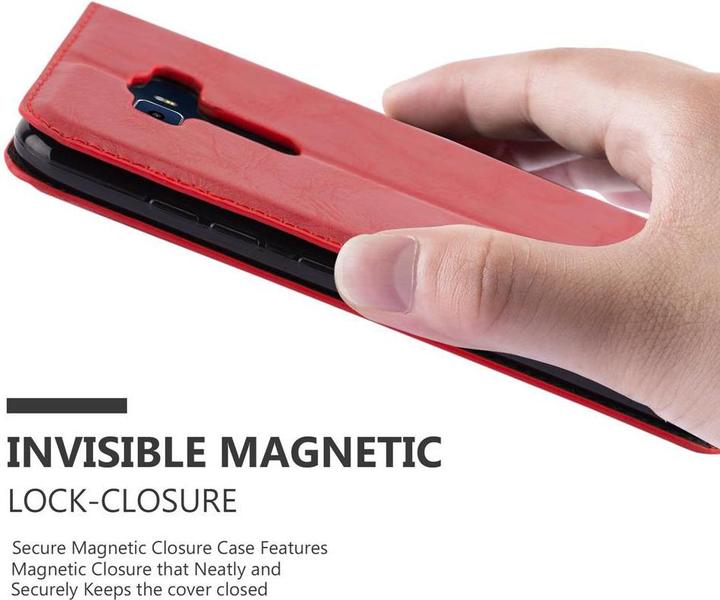 Actual product image Cadorabo Book Invisible Magnet Cover (Asus Zenfone 3)