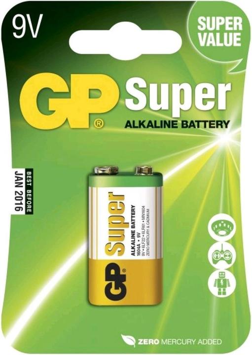 Produktbild Ansmann GP Super (1 Stk., 9V Block)