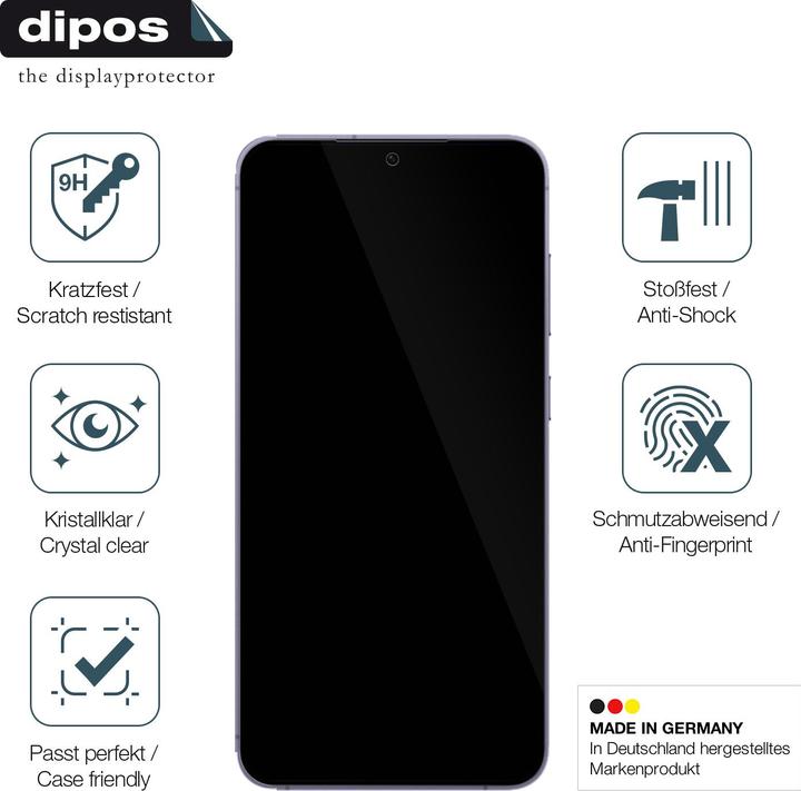 Image du produit Dipos Film de Protection d’écran Anti-Shock (2 pièce(s), Samsung Galaxy S24+)