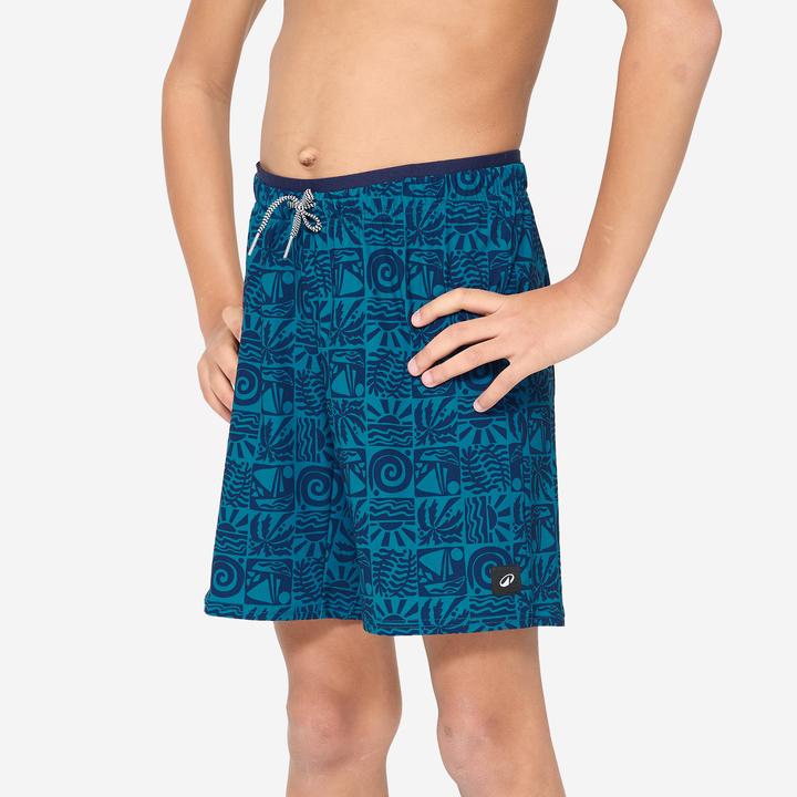 Immagine prodotto Nabaiji Schwimmshorts Jungen lang - 100 Atao blau (140)