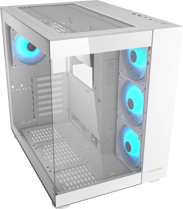 Image du produit Cougar Boitier Moyen Tour ATX FV150 RGB avec panneaux vitrés (Blanc) (ATX, mATX, Mini-ITX)