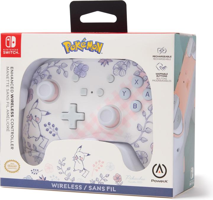 Produktbild PowerA Enhanced Wireless Controller Pikachu Garden (Switch, Switch Lite, Switch OLED)