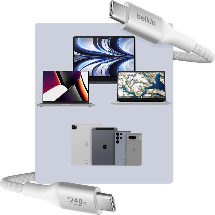 Productafbeelding Belkin CAB015bt2M (2.20 m, USB 2.0, 240 W)