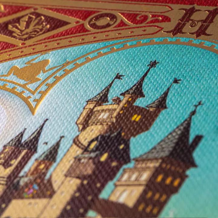 Actual product image Harry Potter und der Stein der Weisen: MinaLima-Ausgabe (Harry Potter 1) (German, MinaLima, J.K. Rowling, Klaus Fritz, 2021)