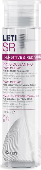 Produktbild Leti SR ProbioClean H2O Mizellen Reinigungswasser - Ultrasanfte, porentiefe Reinigung bei sensibler (Mizellenwasser, 200 ml)
