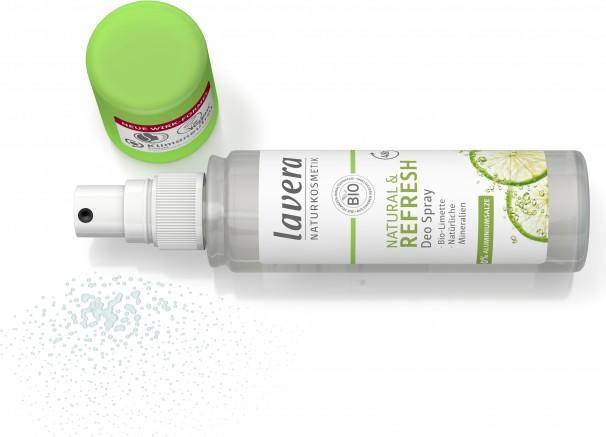 Produktbild Lavera Deo Spray Natural Refresh Bio Limette (Spray, 75 ml)