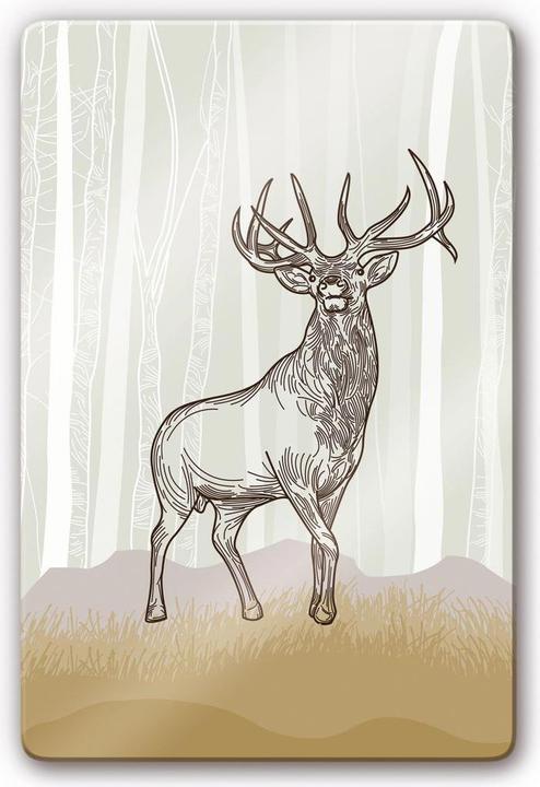 Produktbild Trenddeko Stolzer Hirsch (40 x 60 cm)