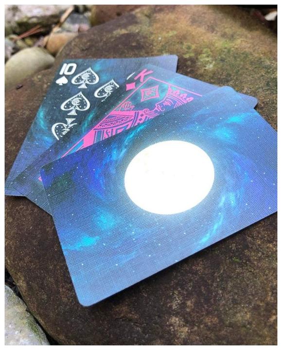 Actual product image Bicycle Stargazer New Moon, 52 playing cards plus 2 Jokers (English)