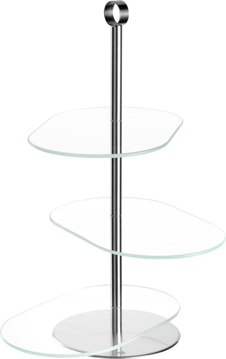 Produktbild Leonardo Etagere Cena asymmetrisch 3-teilig, Silber